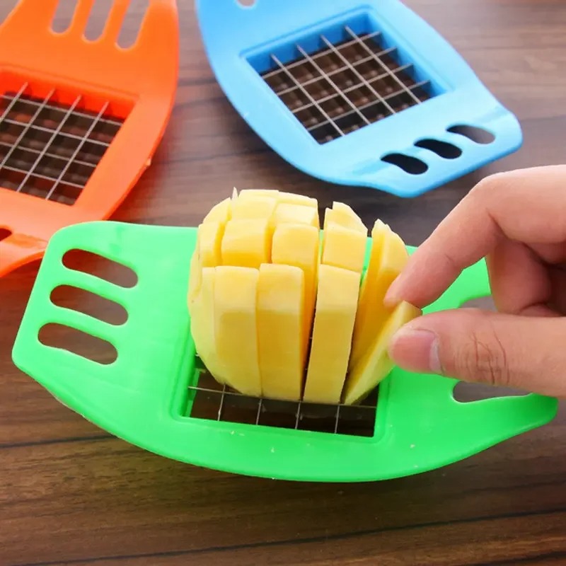 Kitchen Gadgets Vegetable Cutter - フライドポテトメーカー、ポテトカッター、野菜ポテトスライサー、カッターチョッパー、チップス製造ツール、ポテトカットツール、キッチンガジェット