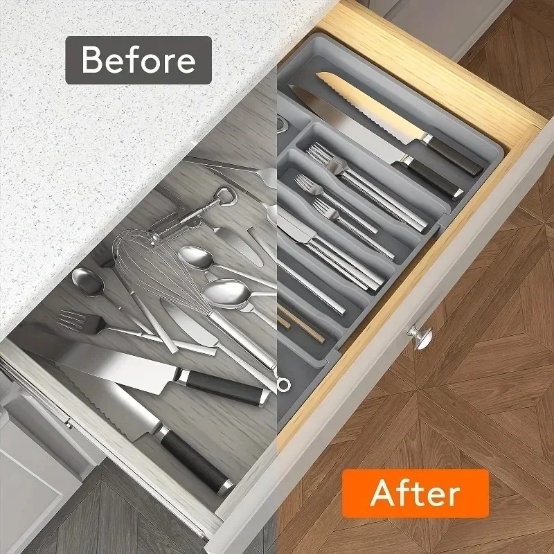 1個入りアップグレード版調整可能食器整理オーガナイザー –  - Kitchen Gadgets And Utensils のレビューと価格