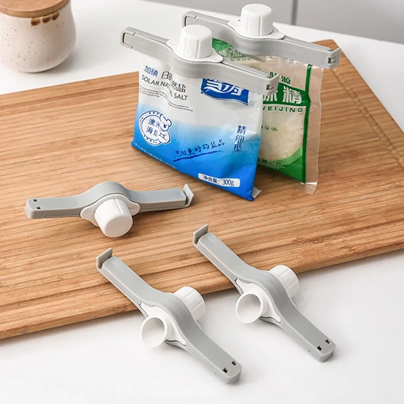 キッチン収納食品スナックシーリングバッグクリップ粉ミルク塩ス - Kitchen Gadgets Ninja のレビューと価格