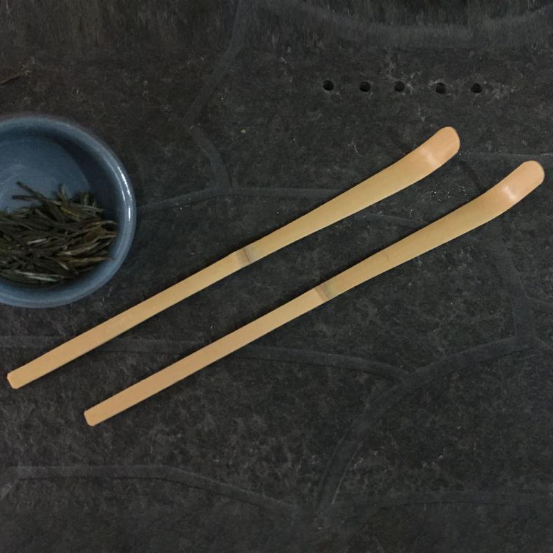 木製茶棒抹茶スプーン茶器ティースプーン手作り黒竹葉スパチュラ - Kitchen Gadgets And Utensils のレビューと価格
