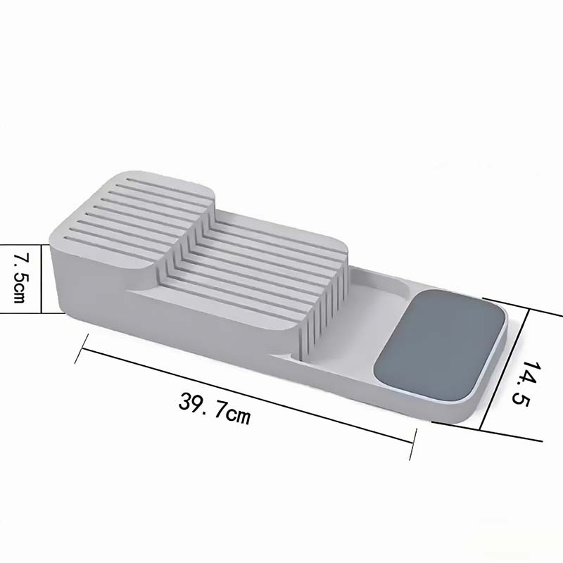 実用的な引き出し式ナイフ収納ボックス - キッチンアクセサリ - Kitchen Gadgets Storage Ideas のレビューと価格