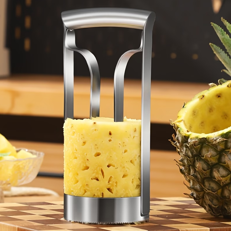 パイナップルピーラー パイナップルコアラー スライサー ステ - Kitchen Gadgets Vegetable Cutter のレビューと価格