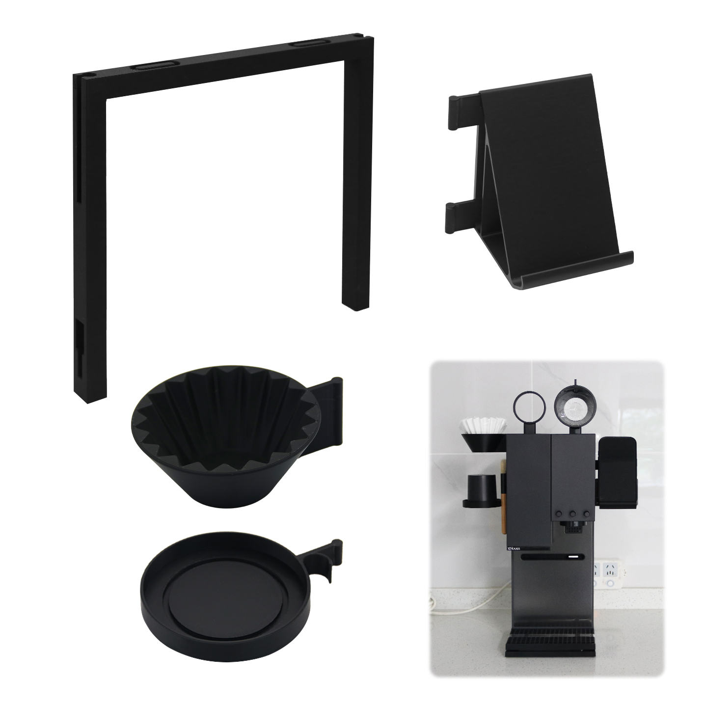収納ラック xBloom スタジオコーヒーマシン用多目的コー - Kitchen Gadgets Storage Ideas のレビューと価格