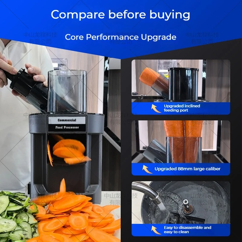 220V 野菜チョッパー多機能電動切断機ニンジンジャガイモカ - Kitchen Gadgets Vegetable Cutter のレビューと価格