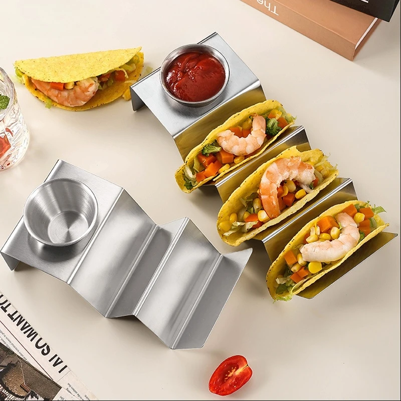 2025年 ホットステンレス製 タコホルダー メキシカンロー - Kitchen Gadgets Of 2025 のレビューと価格