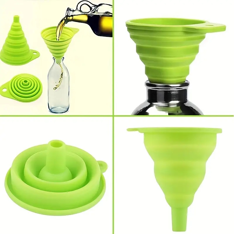 シリコーン折りたたみ漏斗多機能ポータブルミニキッチン格納式油 - Kitchen Gadgets And Utensils のレビューと価格