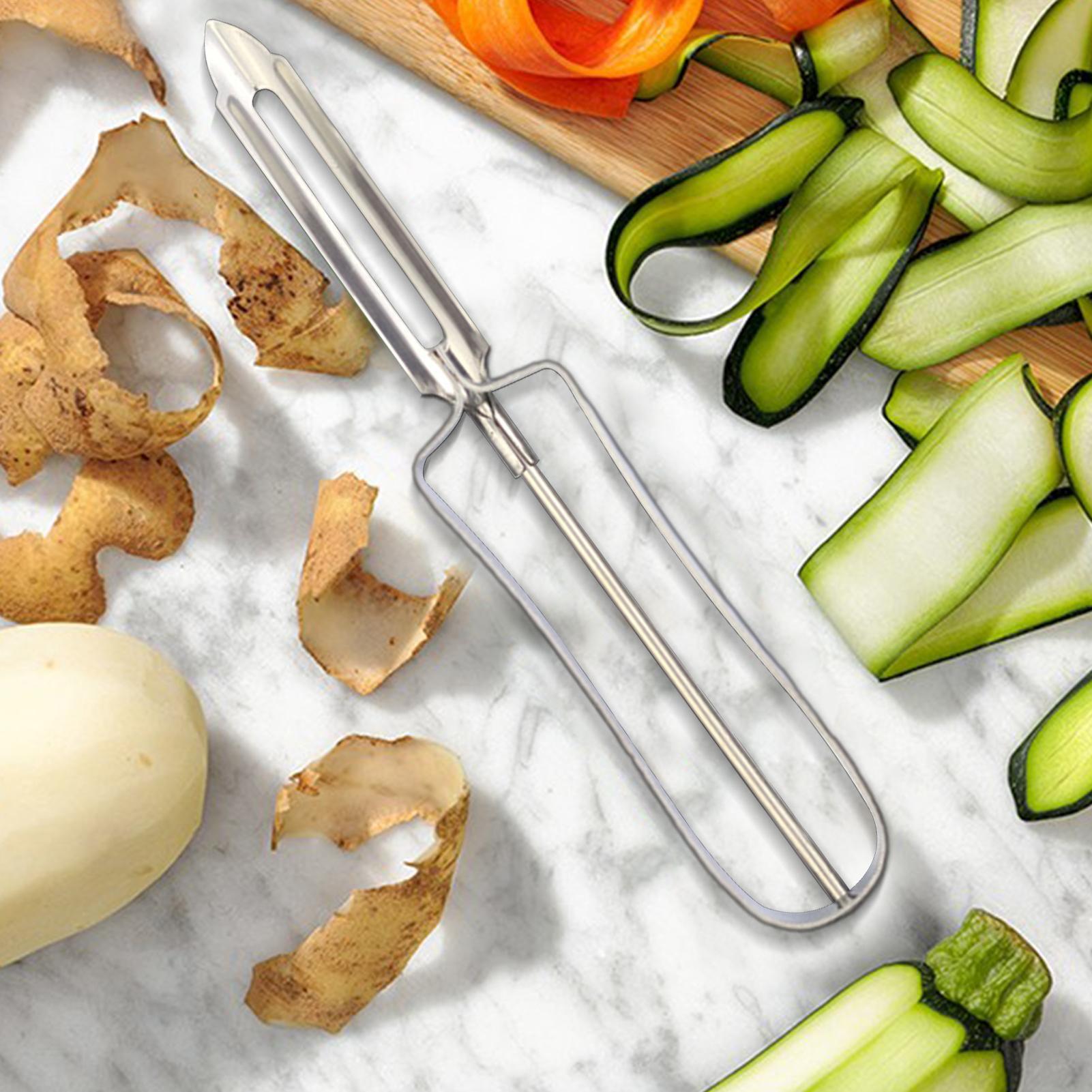 キッチン用ピーラー 多機能 快適なハンドル付き 皮むきツール - Kitchen Gadgets Peeler のレビューと価格