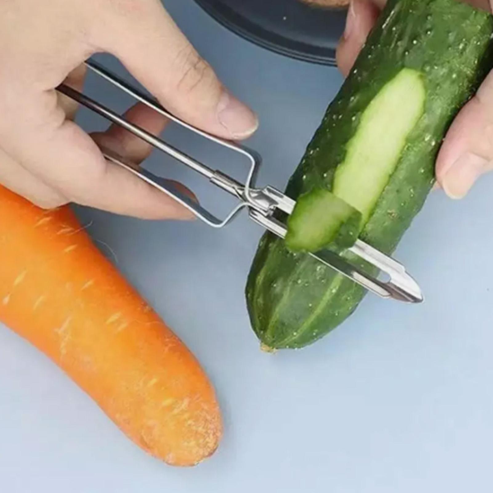 キッチン用ピーラー 多機能 快適なハンドル付き 皮むきツール - Kitchen Gadgets Peeler のレビューと価格