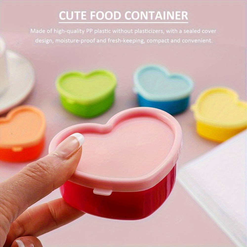5 個ミニランチボックス調味料収納ボックス蓋付き再利用可能な - Kitchen Gadgets Storage のレビューと価格