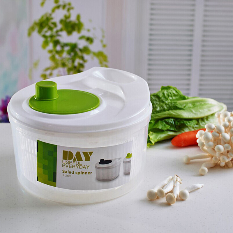 大容量回転式野菜乾燥機、サラダスピナー、レタス/葉物野菜脱水 - Salad Spinner のレビューと価格