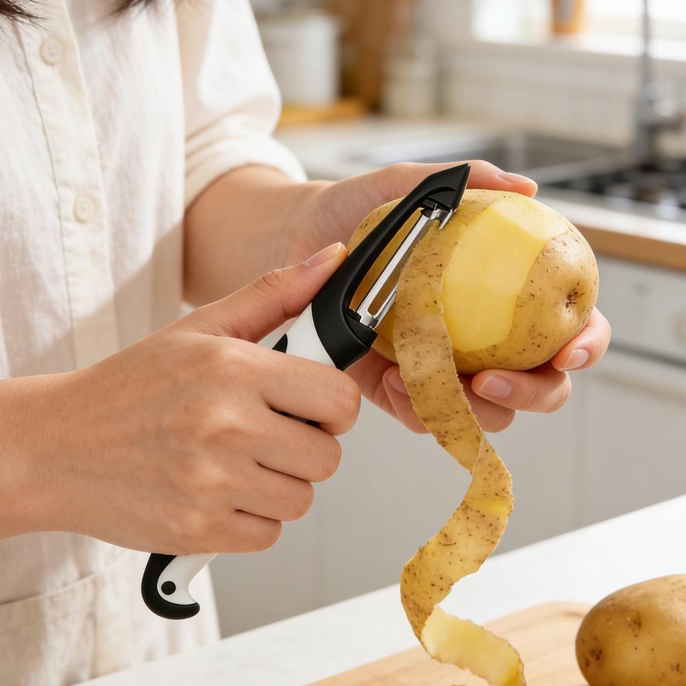 野菜スライサー ステンレス鋼ピーラーナイフカッター にんじん - Kitchen Gadgets Vegetable Cutter のレビューと価格