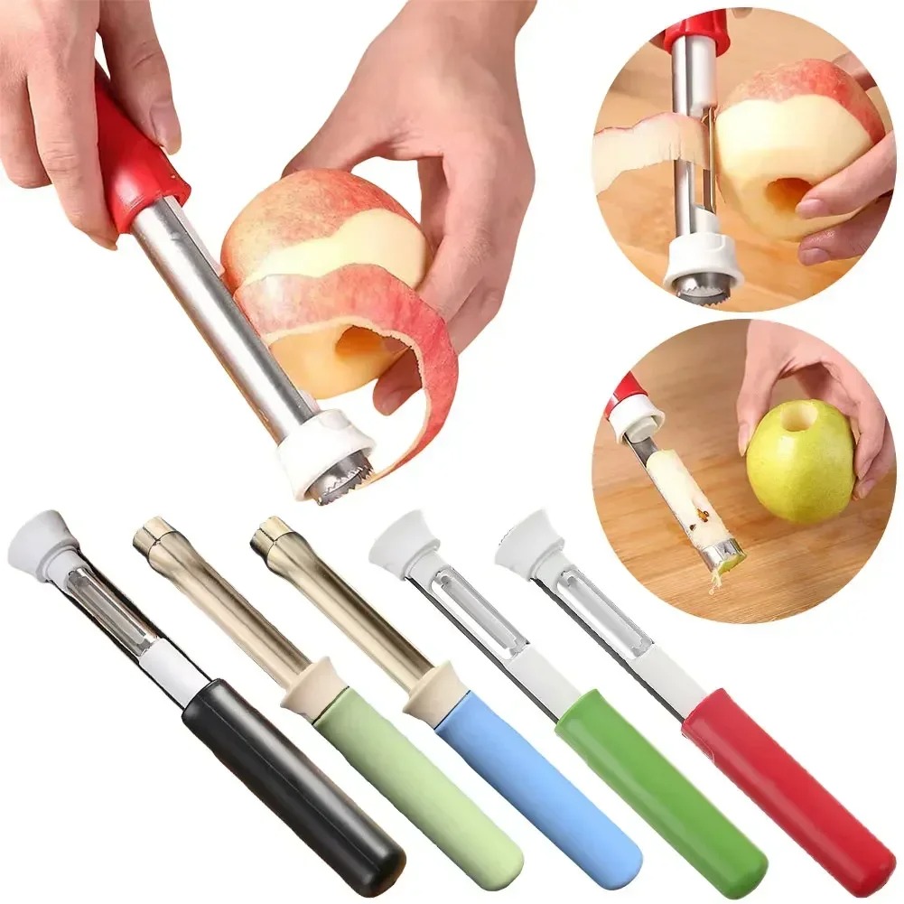 2025年新型 2in1 アップルピーラー 伸縮式ステンレス - Kitchen Gadgets Of 2025 のレビューと価格