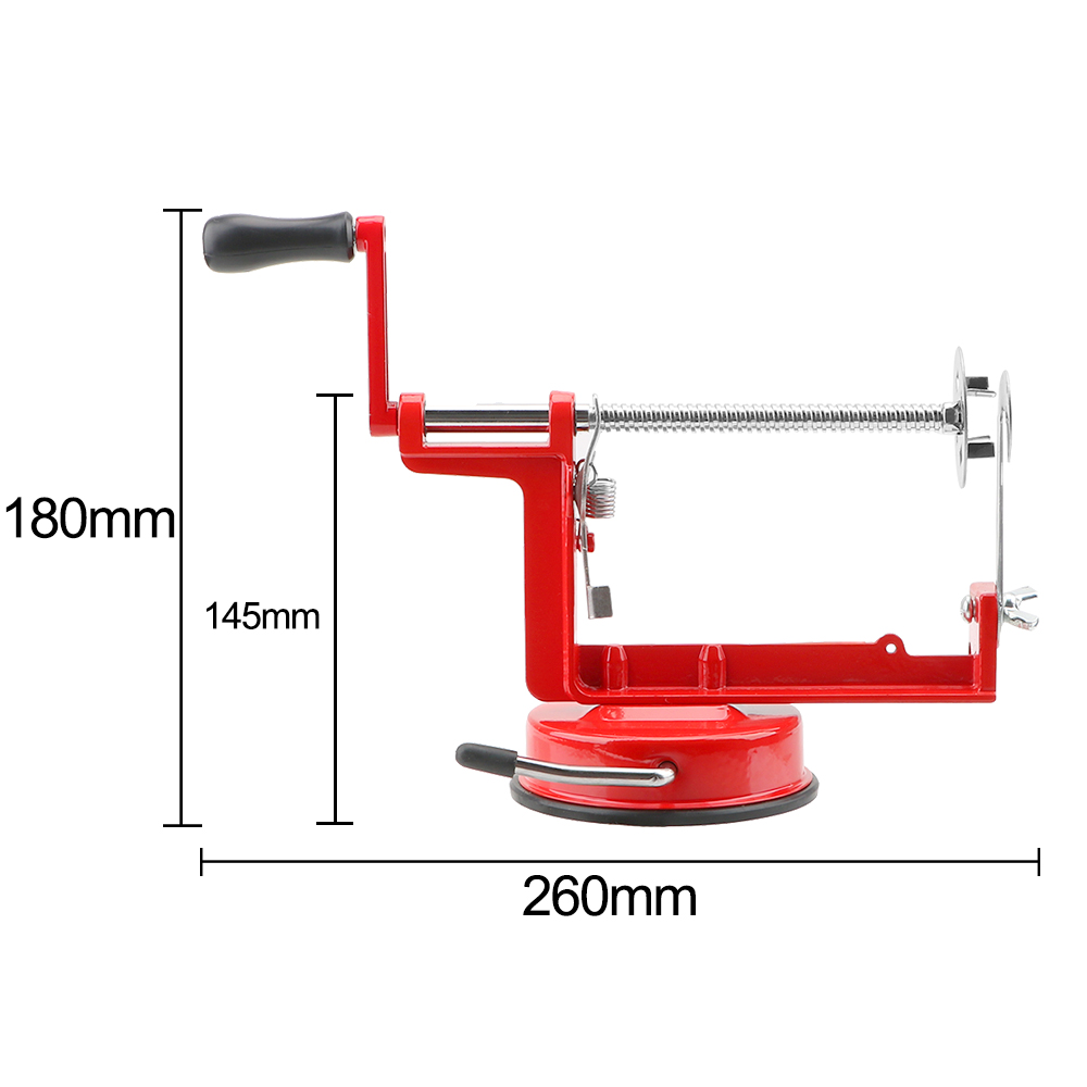 手動スパイラルフレンチフライカッター調理ツール野菜スパイララ - Kitchen Gadgets Vegetable Cutter のレビューと価格