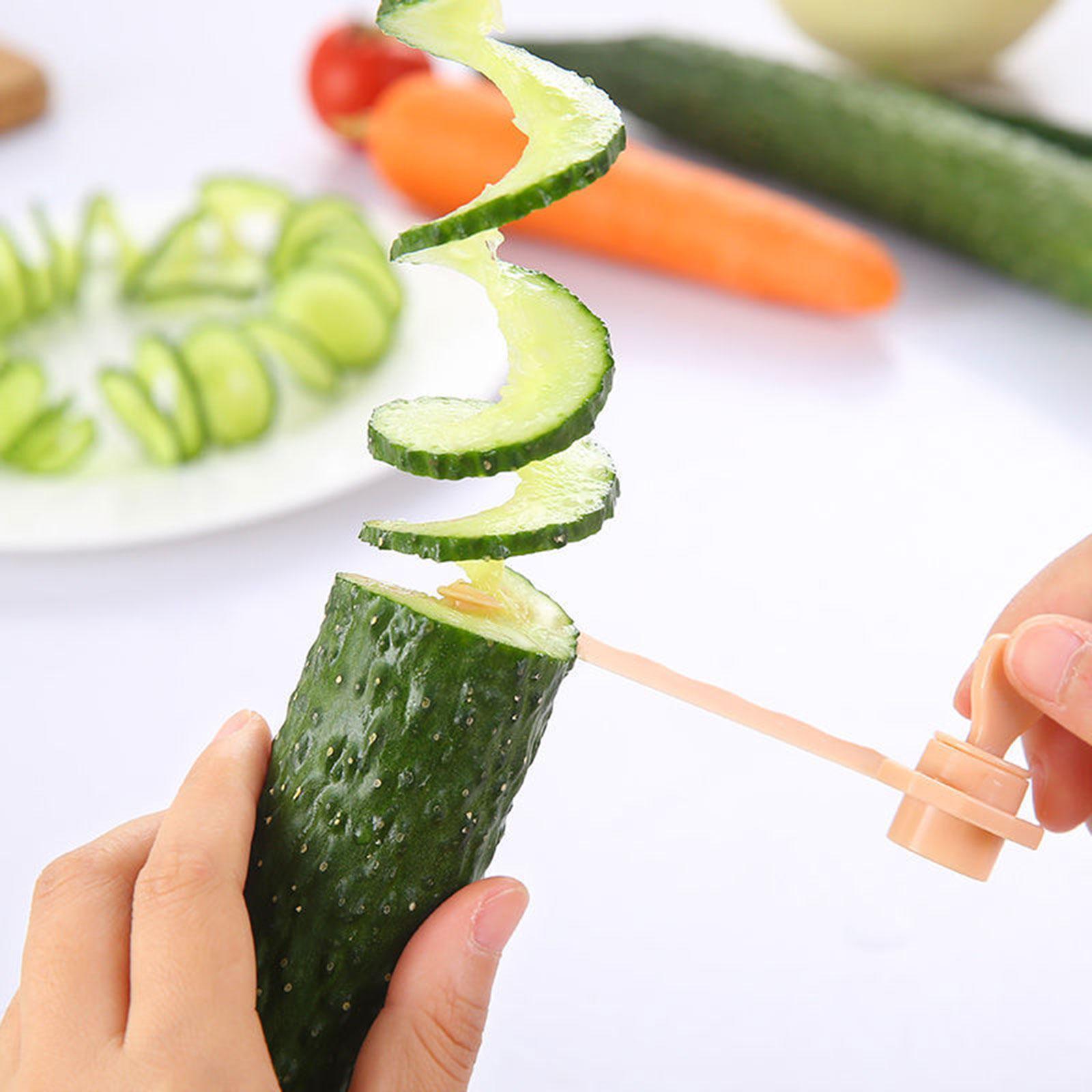 3ピーススパイラルポテトカッター、スパイラル野菜カッターツー - Kitchen Gadgets Vegetable Cutter のレビューと価格