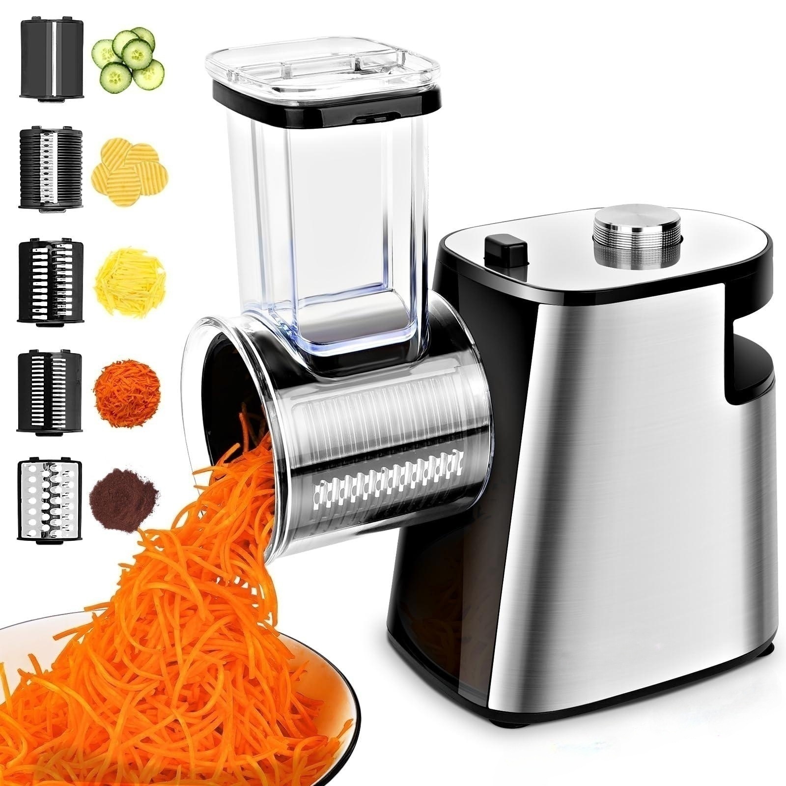 フードスライサー チーズグレーター キッチンガジェット 自動 - Kitchen Gadgets Vegetable Cutter のレビューと価格