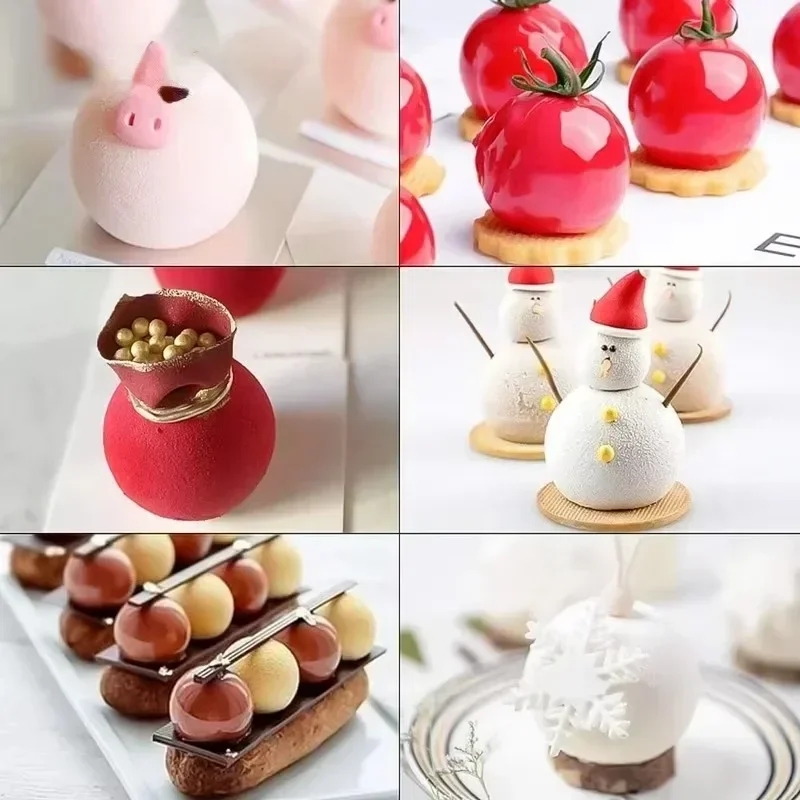 ムースケーキのベーキング、ボール型、フレンチデザート、チョコ - Kitchen Gadgets Ninja のレビューと価格