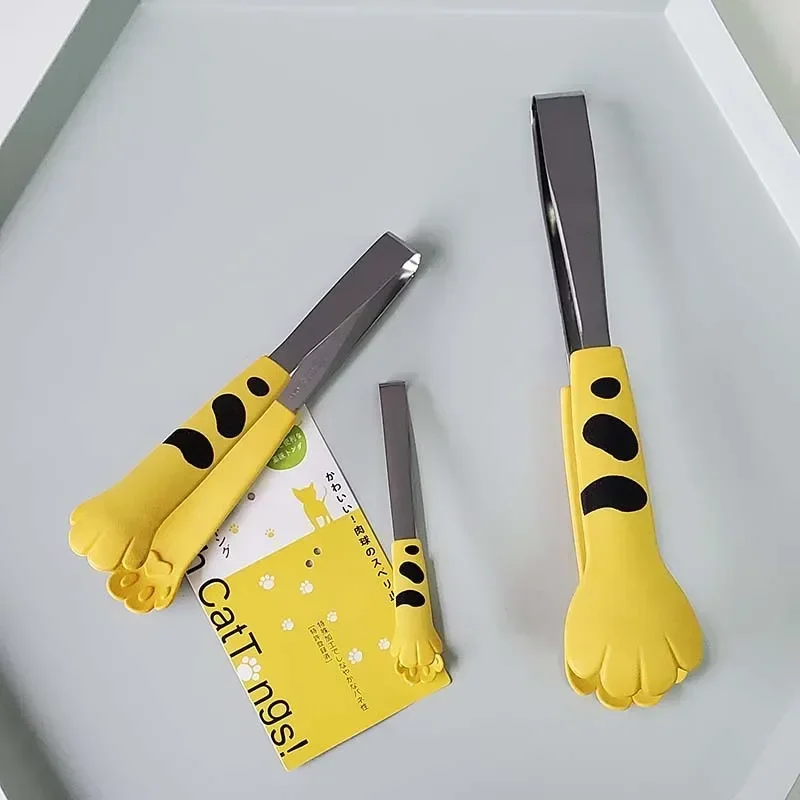 猫の足の形の食品トングかわいい漫画食事トングステンレス鋼バー - Kitchen Gadgets Of 2025 のレビューと価格