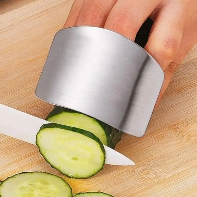 1 個ステンレス鋼キッチンツールハンドフィンガープロテクター - Kitchen Gadgets Cool のレビューと価格