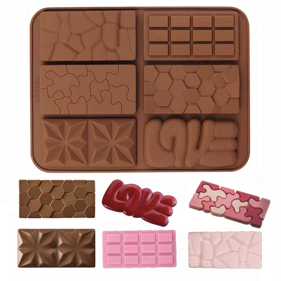 1pc チョコレート型 3D シリコーン型ドバイチョコレート - Kitchen Gadgets Ninja のレビューと価格