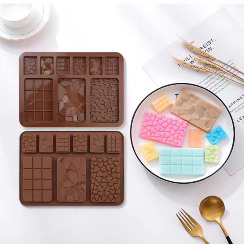 1pc チョコレート型 3D シリコーン型ドバイチョコレート - Kitchen Gadgets Ninja のレビューと価格