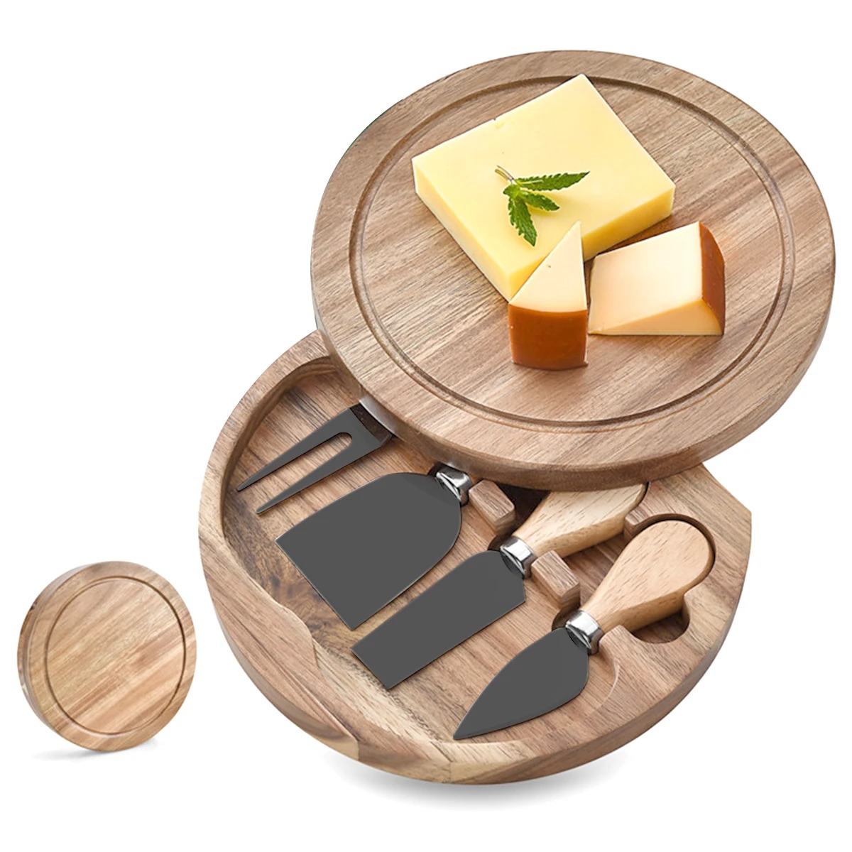 シャルキュトリボードとカトラリー用チーズナイフセット、ステン - Kitchen Gadgets In Japan のレビューと価格