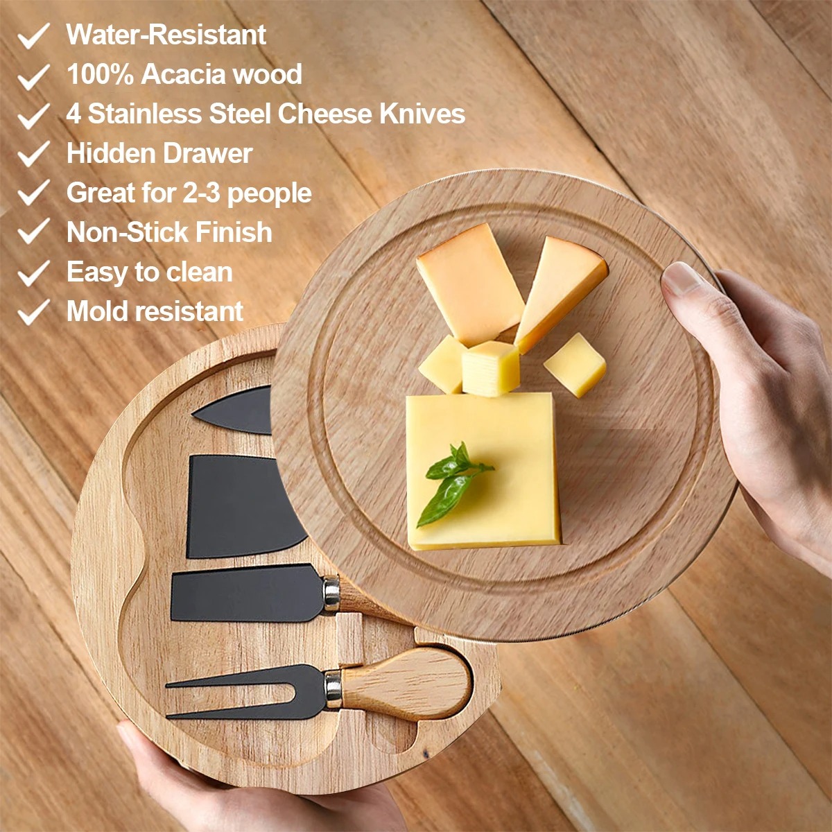 シャルキュトリボードとカトラリー用チーズナイフセット、ステン - Kitchen Gadgets In Japan のレビューと価格