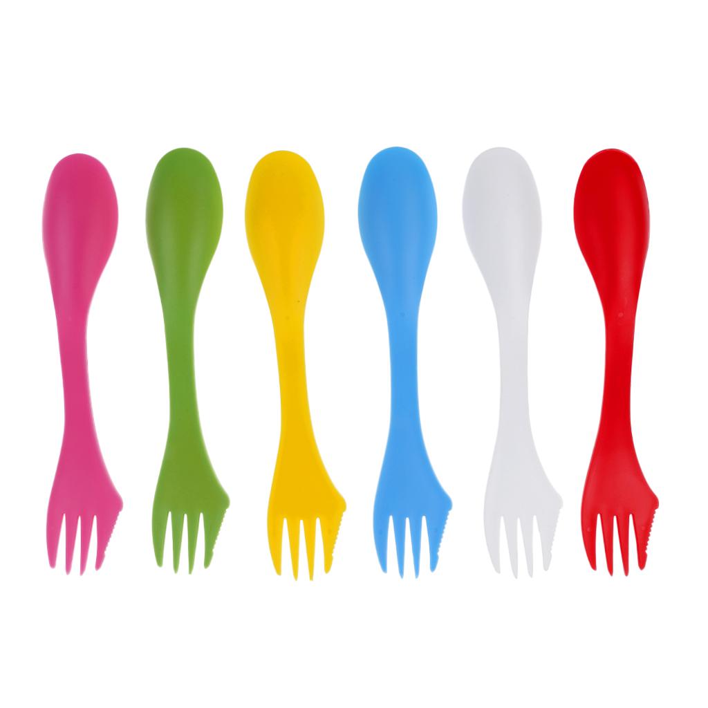 多機能キャンプ用スポークフォークカトラリーセット BPAフリ - Kitchen Gadgets And Utensils のレビューと価格