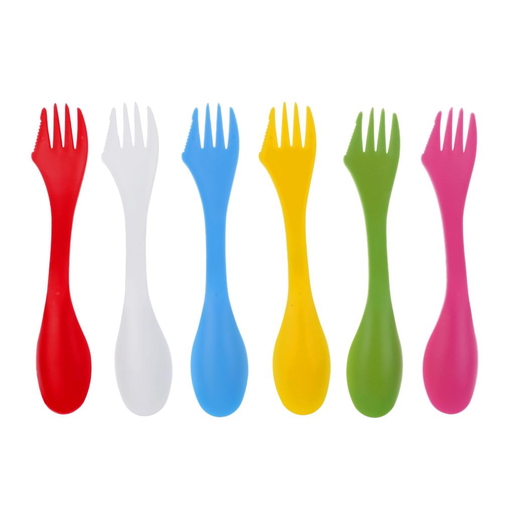 多機能キャンプ用スポークフォークカトラリーセット BPAフリ - Kitchen Gadgets And Utensils のレビューと価格