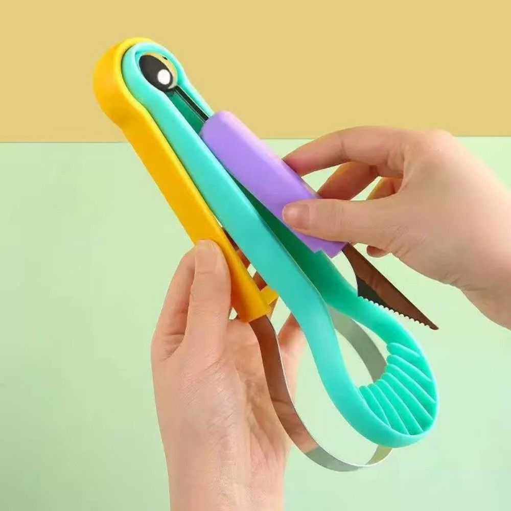 3 in 1メロンスクープ、両頭カラフルアボカドスライサー・ - Kitchen Gadgets Peeler のレビューと価格