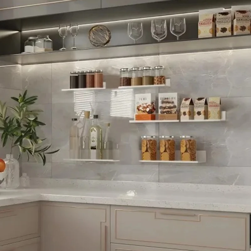 金属製フローティングシェルフ 壁掛け収納ラック キッチン バ - Kitchen Gadgets Storage Ideas のレビューと価格