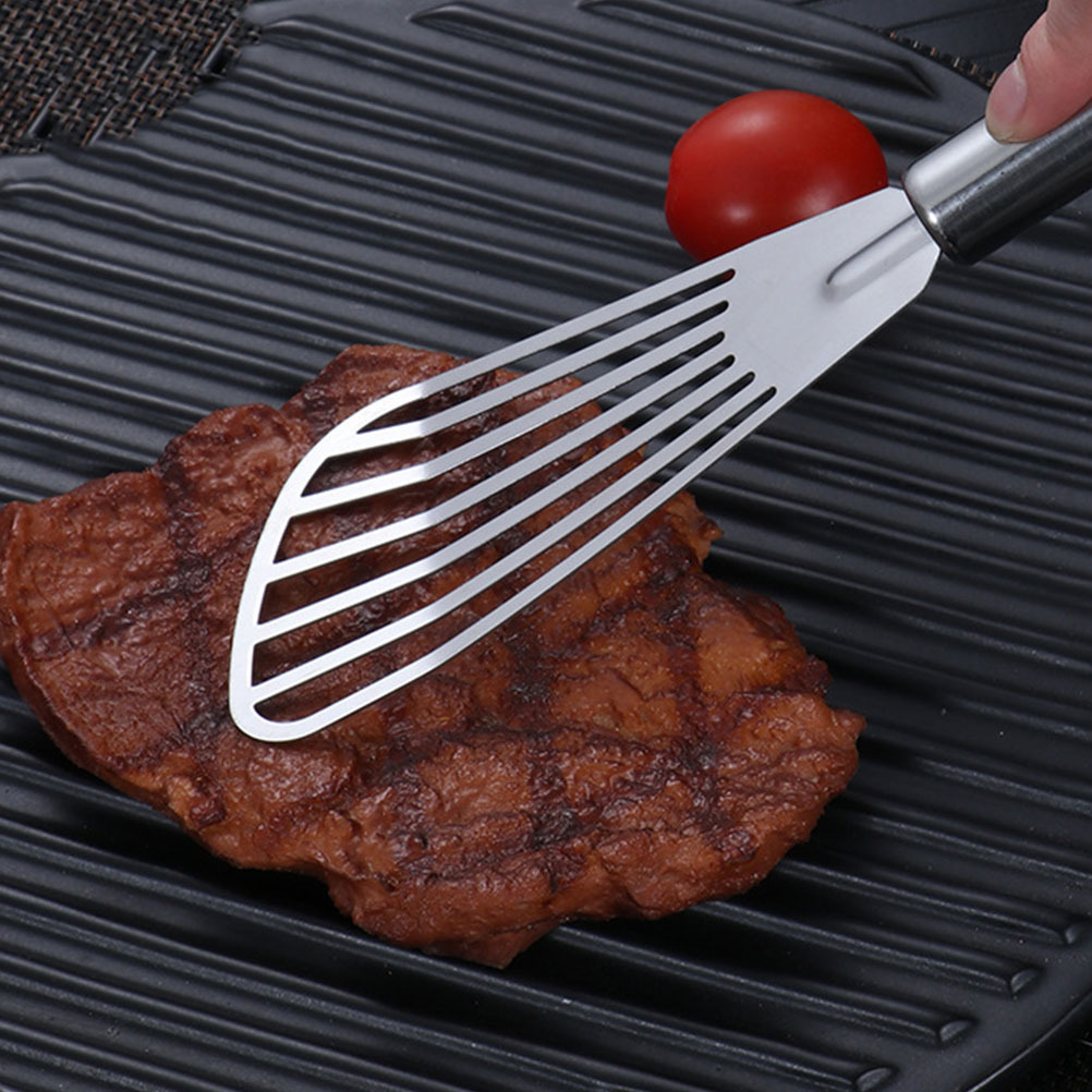 3 個ステンレス鋼スパチュラステーキフライ魚用スロット付きタ - Kitchen Gadgets And Utensils のレビューと価格