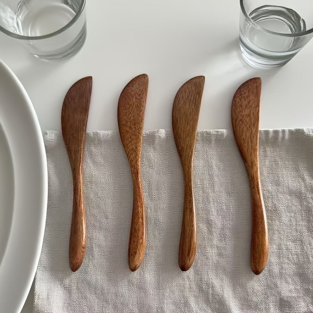 1Pc 木製マーマレードナイフ日本バタースパチュラディナーナ - Kitchen Gadgets In Japan のレビューと価格