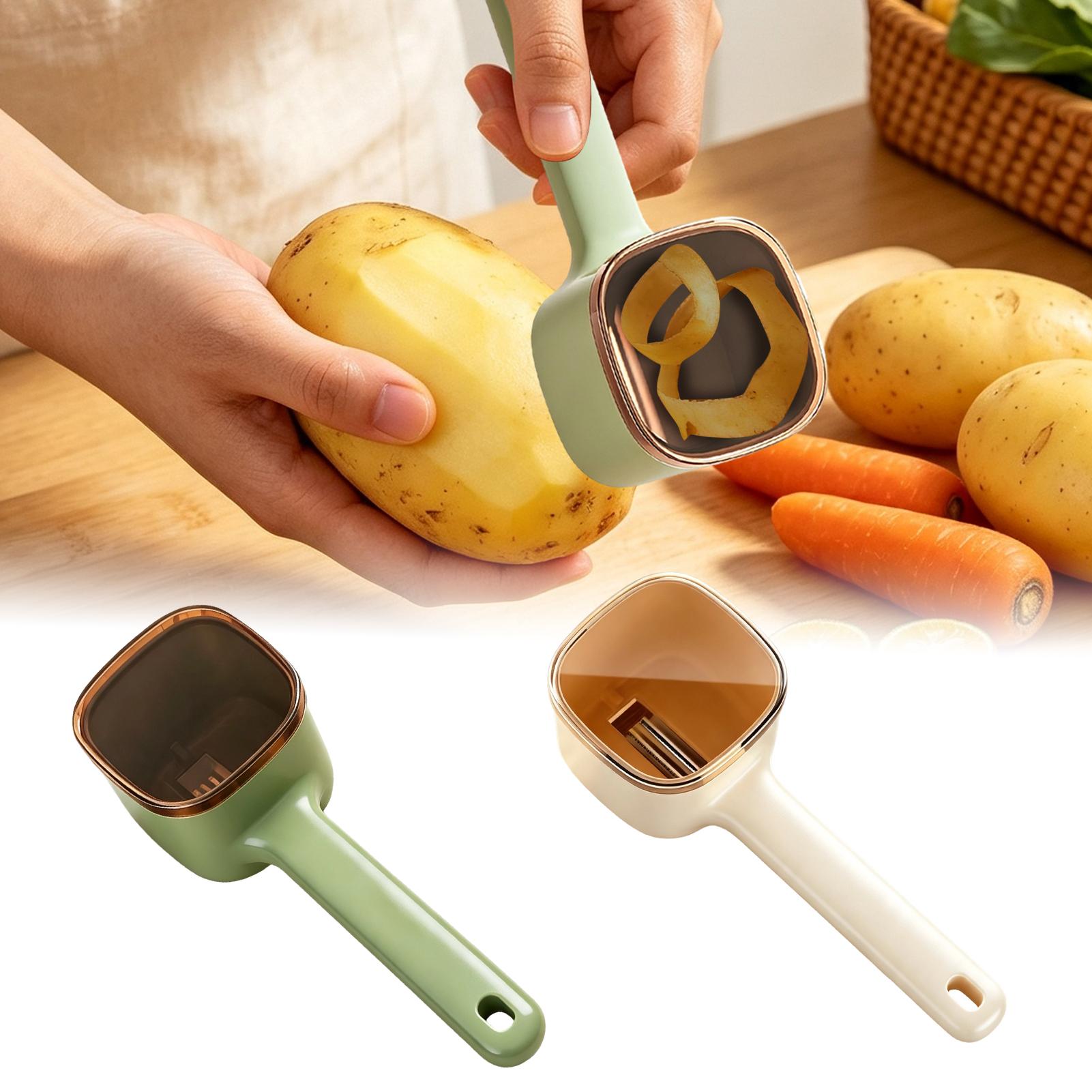 収納ボックス付きピーラー 収納付きフルーツ皮むき器 家庭用キ - Kitchen Gadgets Peeler のレビューと価格