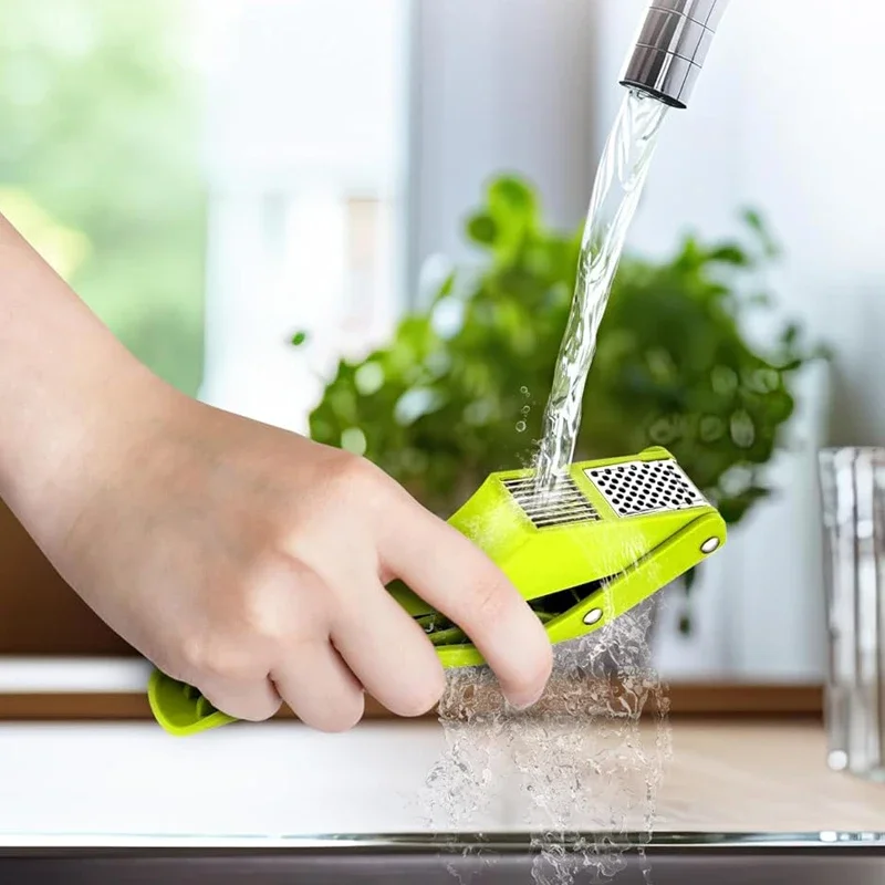 2 in 1 ガーリックライサーとスライサープレスガーリック - Kitchen Gadgets Cool のレビューと価格