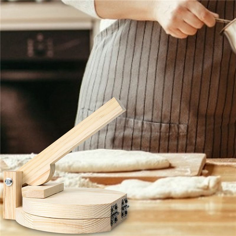 ABUL-2X 木製トルティーヤプレス 餃子皮メーカー プレ - Kitchen Gadgets Roti Maker のレビューと価格