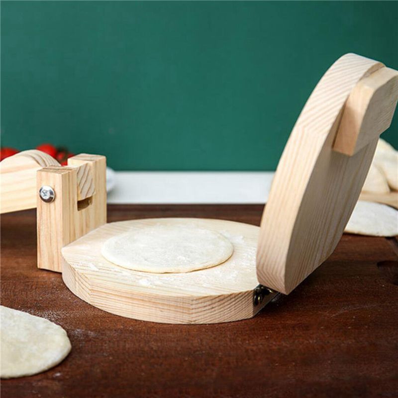 ABUL-2X 木製トルティーヤプレス 餃子皮メーカー プレ - Kitchen Gadgets Roti Maker のレビューと価格
