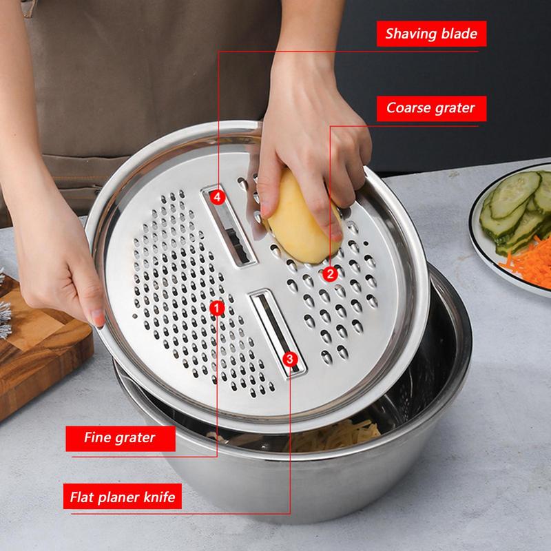 コンテナー付きコロランダーストレーナーセット、サラダスピナー - Salad Spinner のレビューと価格
